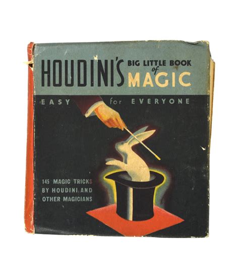 The Spiritual Secrets of Houdini's Magic Book: Beyond Illusion and Tricks